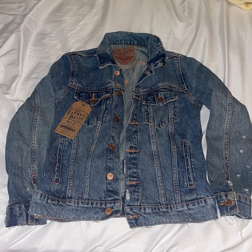 Brand New Luck Brand Denim Jacket